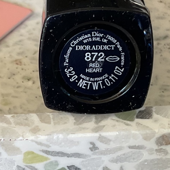 BUNDLE JUICY Couture Black Quilted Wristlet Bag & DIOR Lipstick Addict Red 872 - Picture 7 of 12